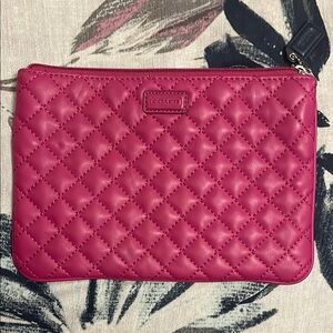 Coach Quilted Pink Pouch